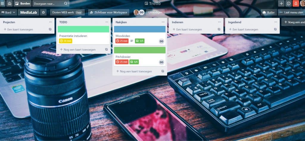 Trello board