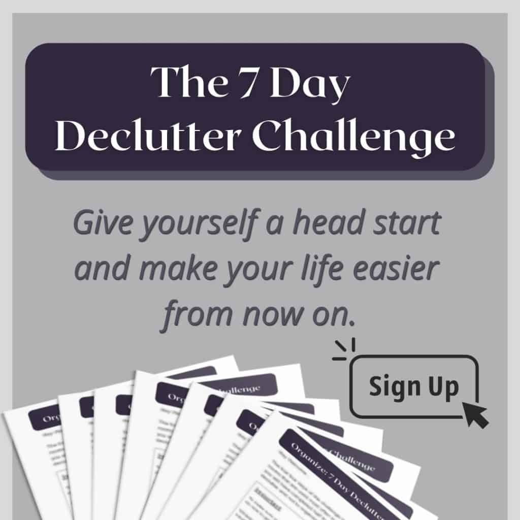 The 7 Day Decluttering Challenge